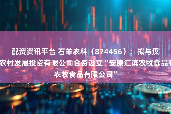 配资资讯平台 石羊农科（874456）：拟与汉滨区农业农村发展投资有限公司合资设立“安康汇滨农牧食品有限公司”